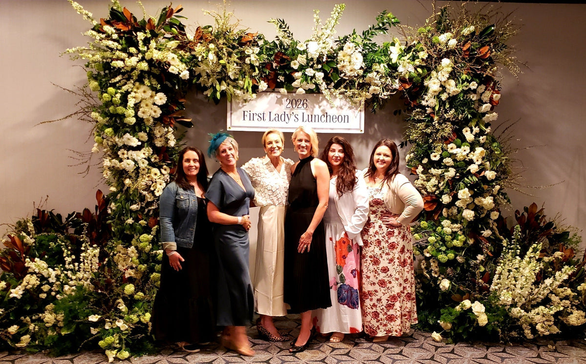 ELITE RECOGNITION: HARMONIC BLOOMS SELECTED AS FLORAL DESIGN AMBASSADOR FOR THE FIRST LADY'S LUNCHEON